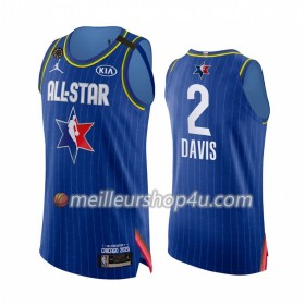 Maillot Basket Homme Los Angeles Lakers Anthony Davis 2 2020 All-Star Jordan Brand Kobe Forever Bleu Swingman